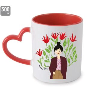 TAZA ASA CORAZÓN Colección Martina